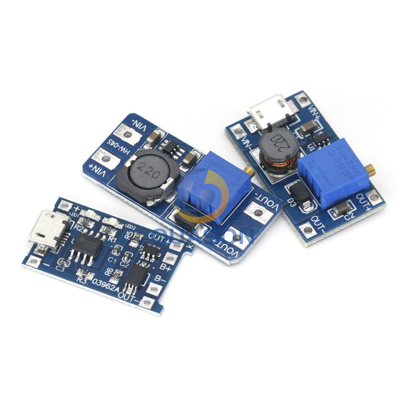 5Pcs MT3608 DC-DC Step Up Converter Booster Voedingsmodule Boost Step-Up Board Max Output 28V 2A Voor Arduino Diy Kit