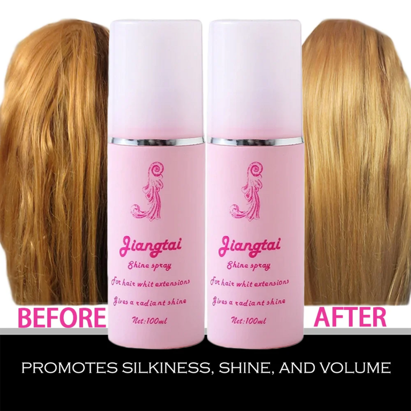 Wig Care Solution Hair System Anti-frizz Smooth Tangles Protection Synthetic Hair Anti-static Conditioner Spray
