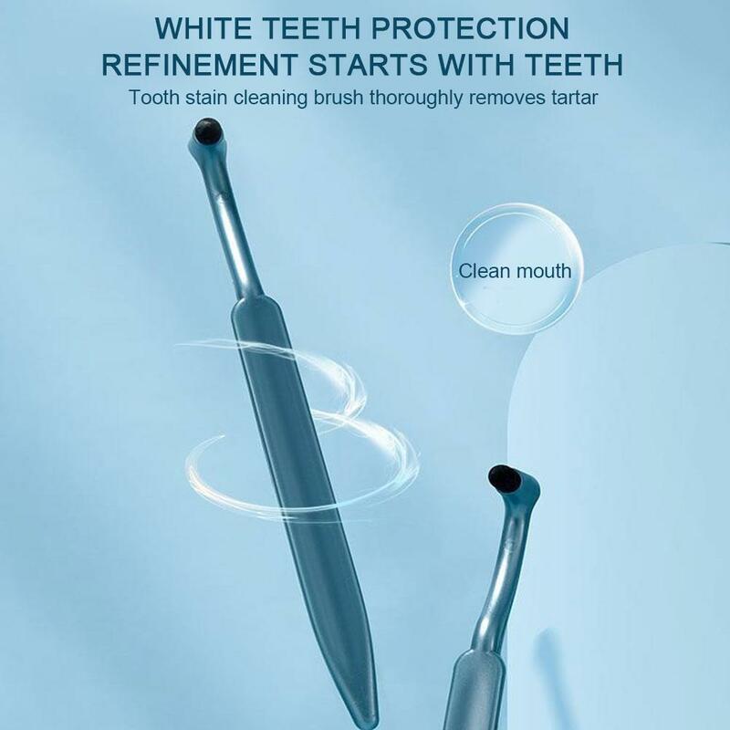 Ortodontia Interdental Escova, Mancha Eraser, Oral Remover Ferramentas, Dente Limpeza Cuidados Esponja, Tártaro Chá, S K3O0