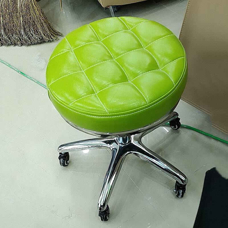 เก้าอี้ทำผมเก้าอี้ตัดผมมีล้อเก้าอี้เสริมสวยฐานหมุนได้ยกของเฟอร์นิเจอร์สำนักงาน