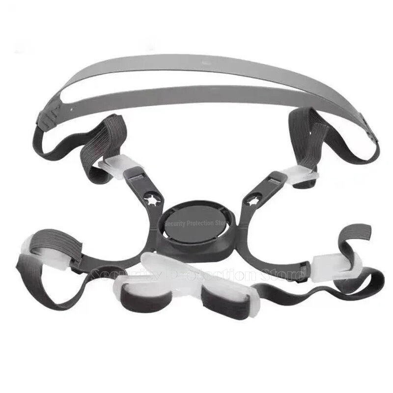 Head Belt Strip Set para Máscara de Poeira, Half Face Gás Respirator Substituir Acessórios, Segurança do Trabalho, 6281, 3m, 6200, Novo