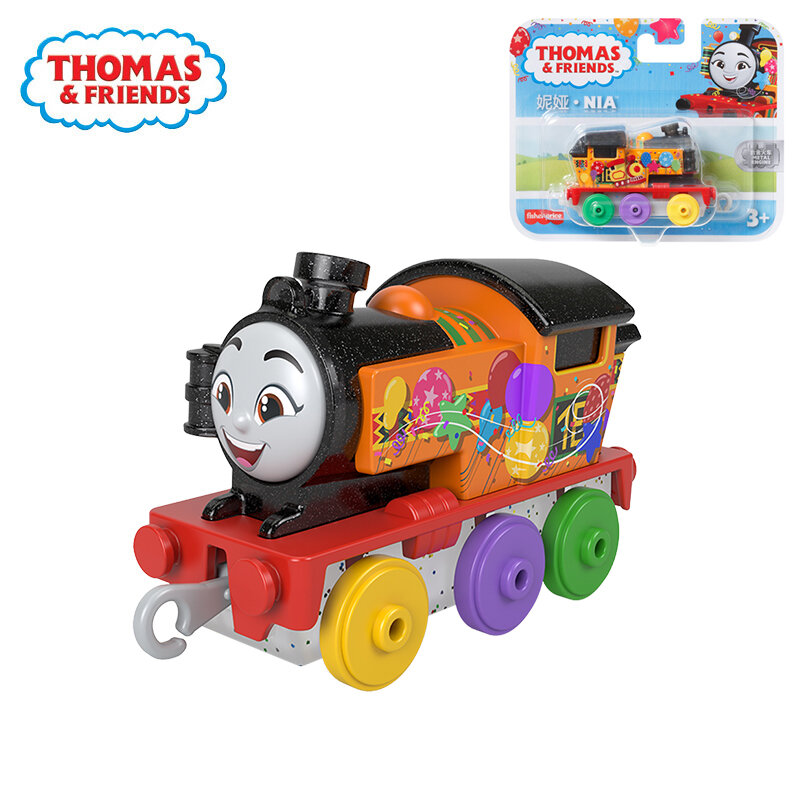 Малый поезд Thomas & Friends NIA PERCY YONGBAO GORDON SANDY, модель из сплава, трек, игрушка