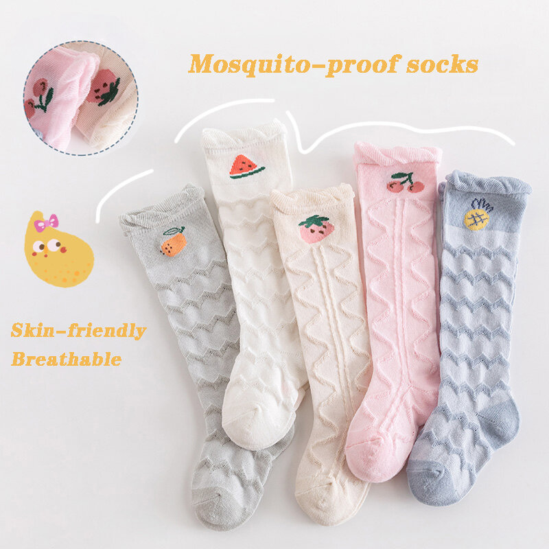 Cotton Girls Tights Princes Bowknet Baby Boy Pantyhose Summer Spring Autumn New Style Trousers Lace Mosquito-proof Socks Breathe