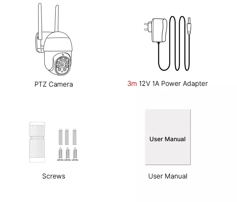 Xiaomi 4K 8MP Smart Wifi PTZ Camera 5x Digital Zoom AI Human Detection Wireless CCTV IP Camera Iptv Security Protection