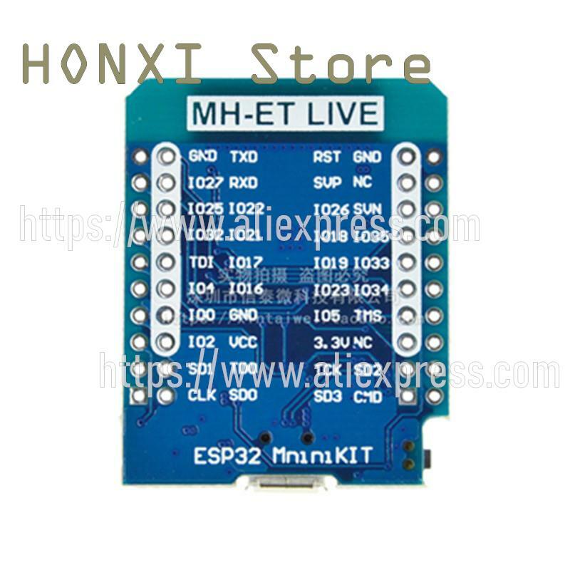 Mini módulo ESP32 de piezas, placa de desarrollo iot + bluetooth, WiFi inalámbrico, ESP-WROOM-32 de doble núcleo