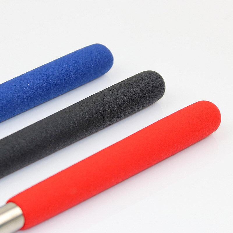 ปากกาพอยเตอร์แบบหน้าจอสัมผัสส่องทางไกลยาว1เมตรปากกาสเตนเลสไวท์บอร์ดสำหรับครูอุปกรณ์ในห้องเรียน