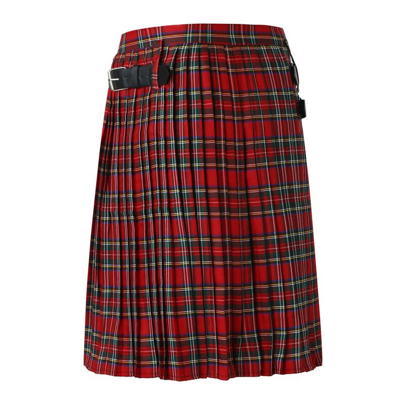 男性のための伝統的なハイランドタータンショートスカート、実用的なキロ