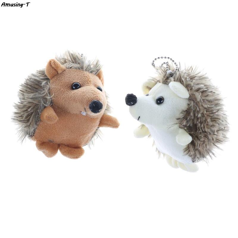 Boneca de Hedgehog bonito para crianças, brinquedo de pelúcia macio, presente para crianças, casa, 10cm