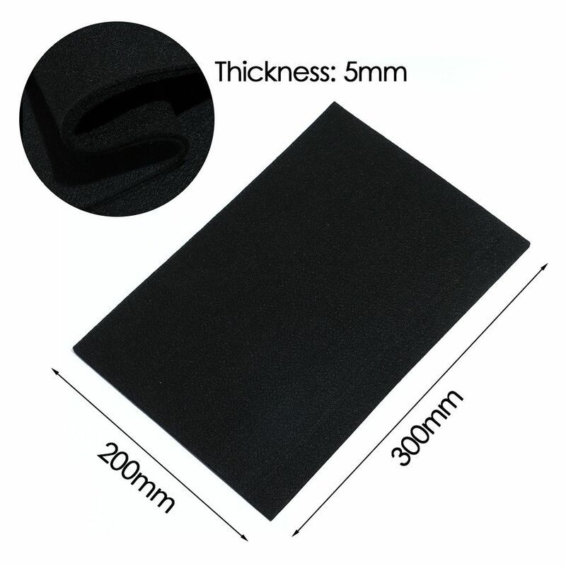 Practical 300*200mm High Temp Welding Protective Blanket Graphite Felt Torch Shield Pack Protective Sheet