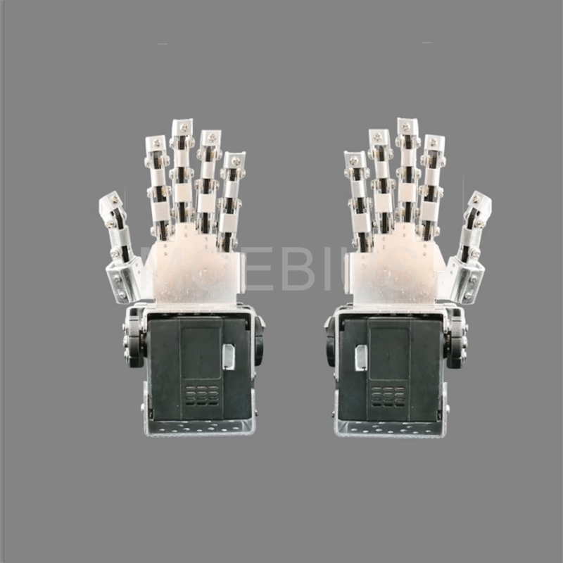 Montierte biomi metis che mechanische Metall handfläche mit Servo, Fünf-Finger-Roboter, Roboterarm, Greifer, Maker Education DIY