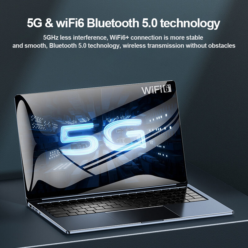 Yepo New Laptop Intel Core i7 Customized 15.6-inch 9D Curved Screen Windows 11 RAM16G SSD 1TB Dolby Sound Office Design Computer