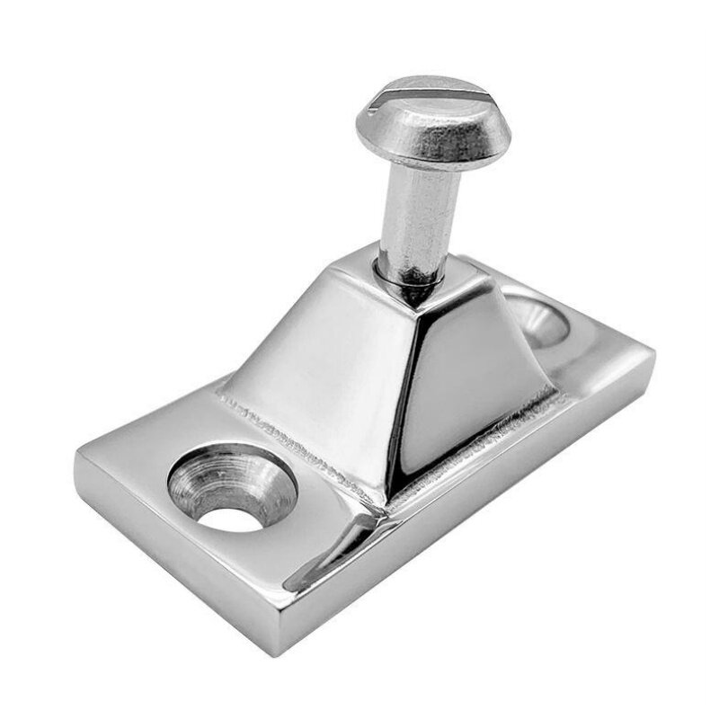 90° Deck Hinge With Removable Pin With Bolt Mountain Type Seat Stainless Steel Bimini Top Fitting Marine Hardware Accessories