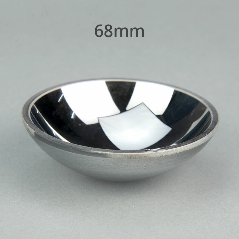52mm 68mm Glass Parabolic Reflector Concave Reflective Concave Mirror Projector DIY Accessories Universal Projector Reflect Bowl