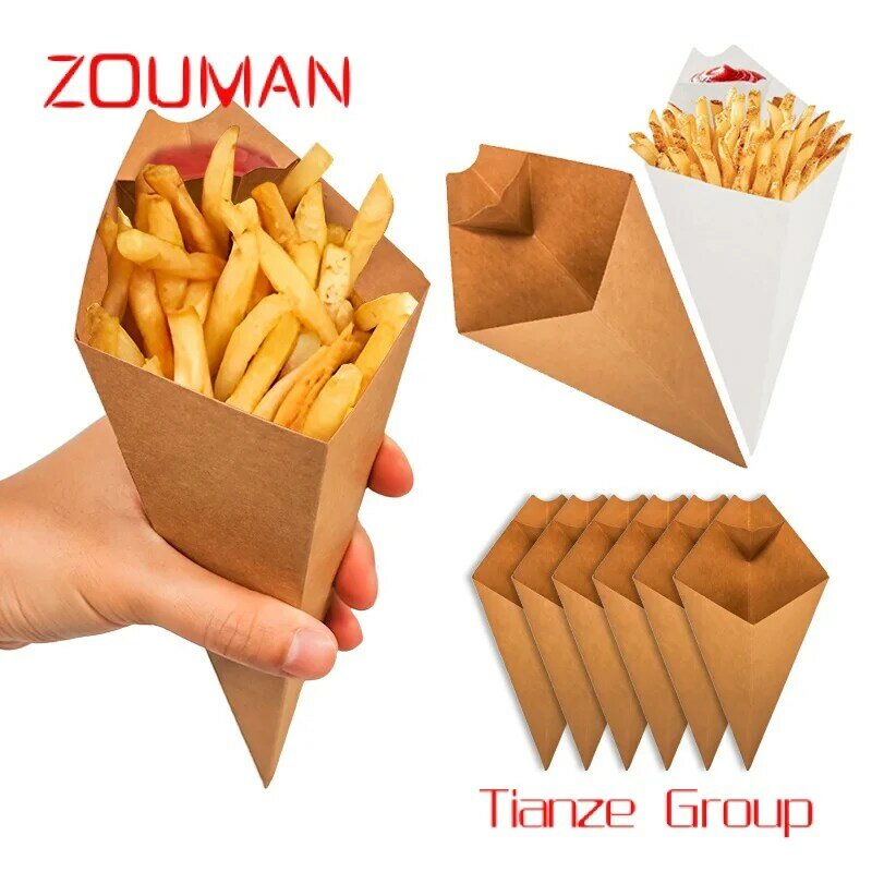 Custom , Custom Print Logo Fried Chicken Fish And Chips Burger Hot Dog Tray Kraft Catering Pizza Packaging Paper Take Away Food 