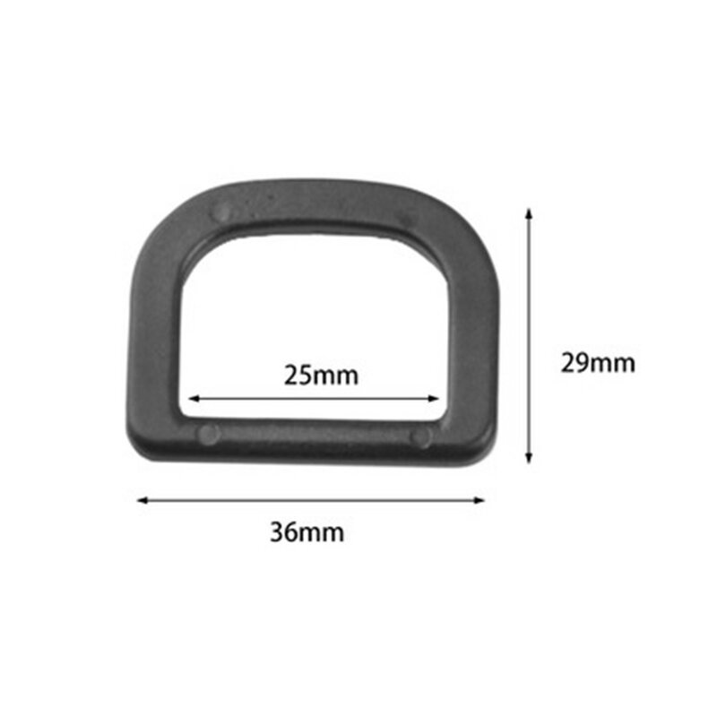 1PC Plastic Buckle For Paracords Bracelets Side Release Buckles Strap Slider D Ring G Hook Outdoor Webbing Buckle For Backpack