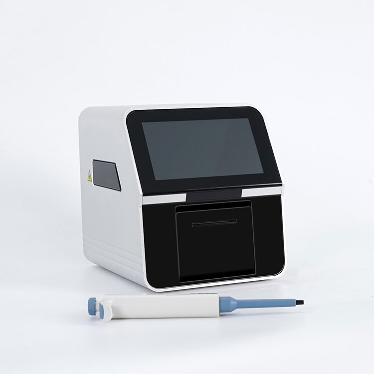 YSTE-120V Fully Automated Veterinary Portable Dry Blood Chemistry Analyzer Vet Biochemistry 