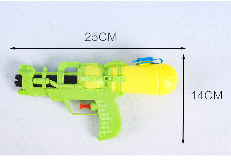 25*14CM pistol air anak-anak untuk anak-anak kapasitas tinggi rentang ukuran besar musim panas Mainan Air Pistol untuk anak laki-laki perempuan dan dewasa hadiah kolam renang luar ruangan