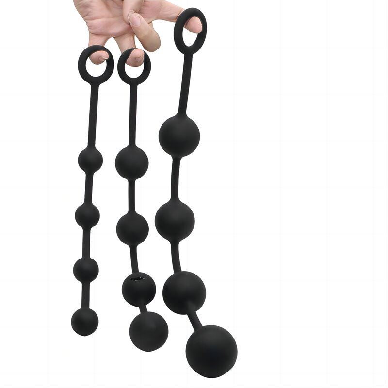 Grandi perline anali Plug anale in Silicone palline anali prodotti del sesso per adulti giocattoli erotici per donna uomini Gay dilatatore ano prodotti intimi
