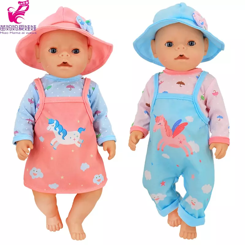 40Cm Boneka Bayi Terlahir Kembali Baju Kaus Kaki Topi Set untuk 38 Cm Boneka Nenuco Ropa Y Su Higita Aksesori