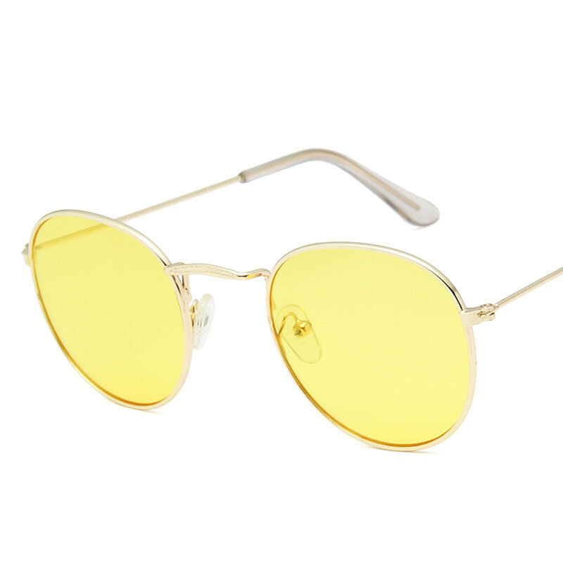 2024 occhiali da sole rotondi da uomo occhiali Vintage piccoli per uomo/donna occhiali di lusso da uomo Lunette da festa in metallo Soleil Homme UV400