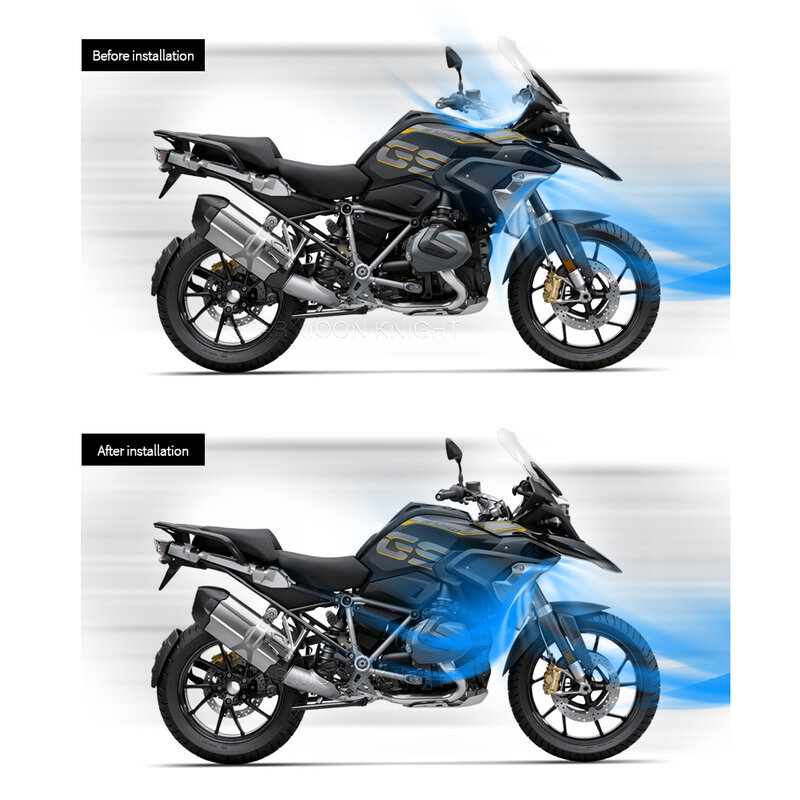 Для BMW R1250GS Adventure R 1250 GS R1200GS LC 2013-аксессуары для мотоциклов обтекатель арки Forkshield верхний дефлектор