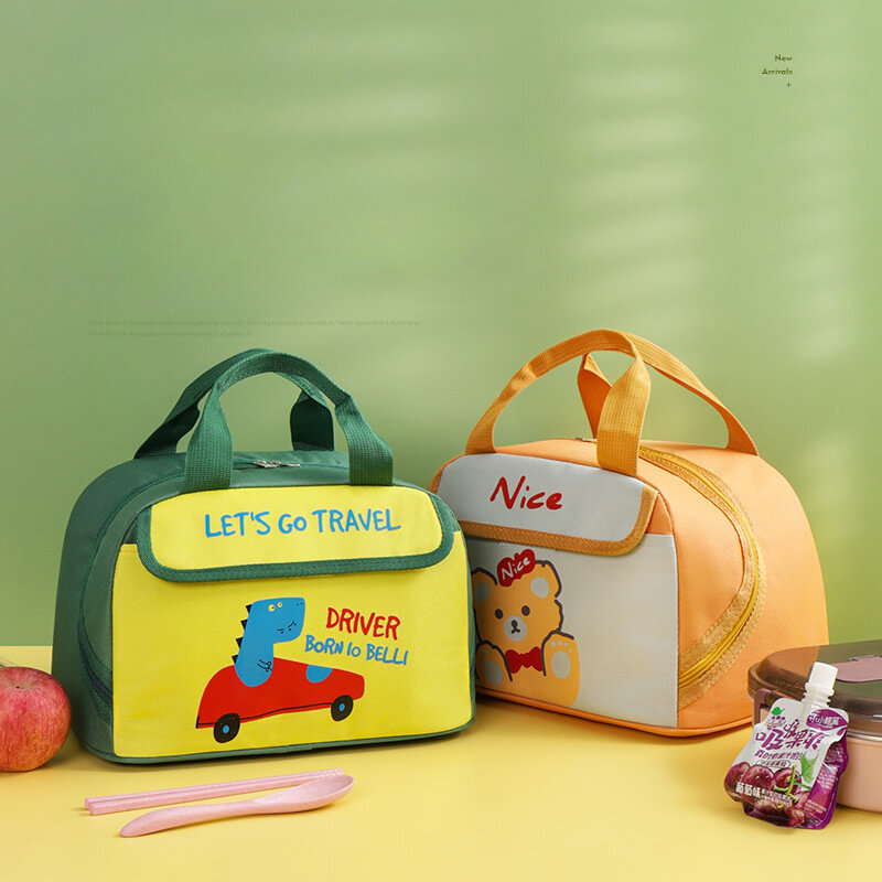 子供のためのランチボックス,女性のスクールバッグ,学生,母,子供,女の子のための断熱バッグ