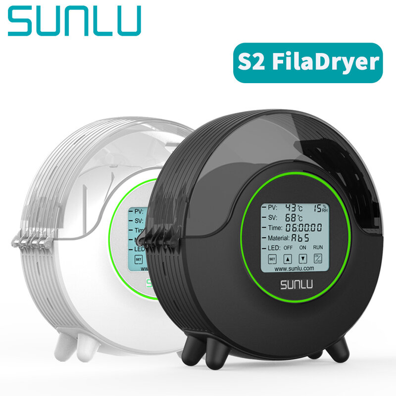SUNLU 3D Filament เครื่องเป่ากล่อง S2เก็บ Arid เครื่อง FDM 3D เครื่องพิมพ์อุปกรณ์เสริม Filament แห้งผู้ถือการพิมพ์ Mate FilaDryer