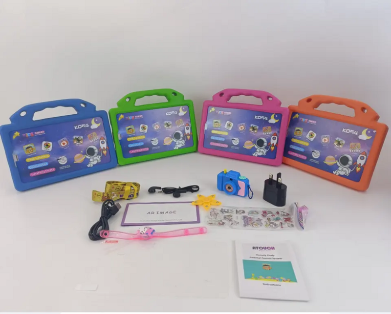 Atouch-Tablette d'apprentissage pour enfants avec petits jouets, éducation alth, KD54, 8 pouces, nouveauté