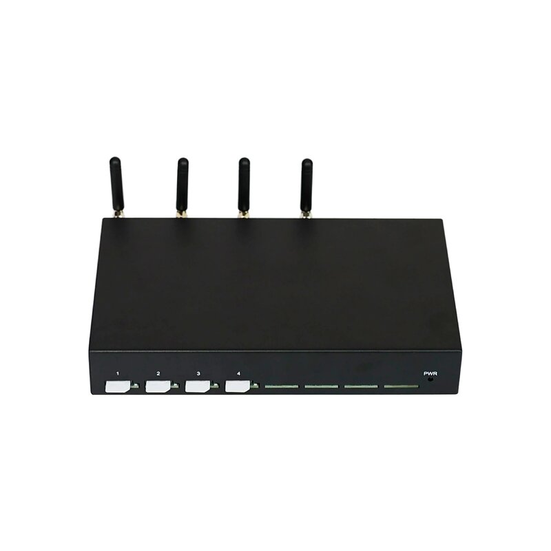SK4-4 VOIP SIP Bramka LTE Szybkie połączenia Modem 4G Obsługa IMEI Zmiana SMS i gabinetu Obsługa zmian IMEI EIMS/SMPP