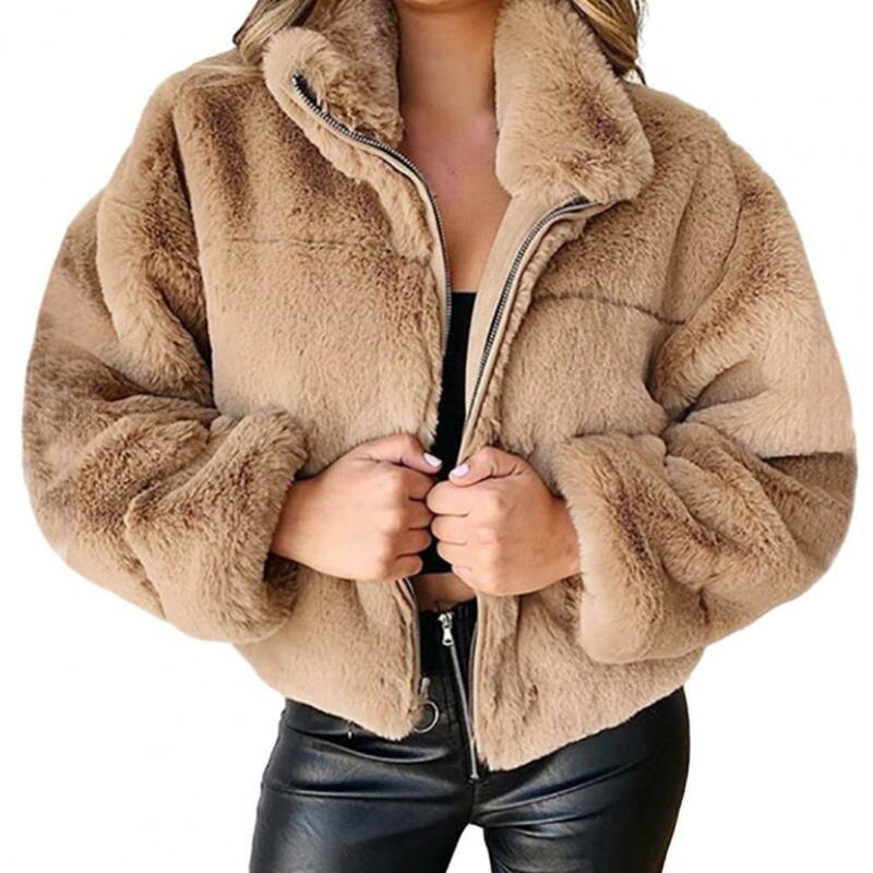 여성용 캐주얼 플러시 카디건, 부드럽고 편안한 여성 재킷, 세련된 플러시 지퍼 카디건, 가을, 아늑한 트렌디