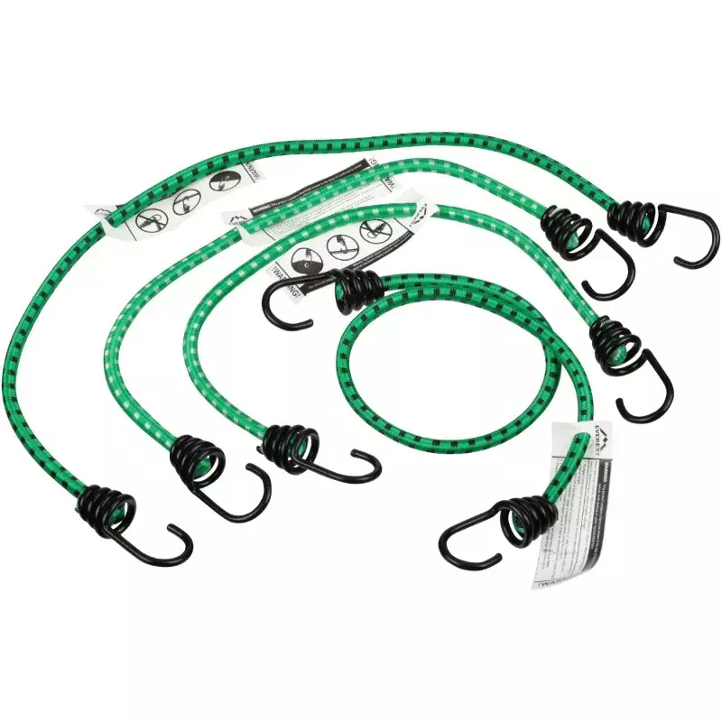Ozark Trail® Rubber Bungee Cords Assorted 4 Pack, 2 - 18" and 2 - 24"