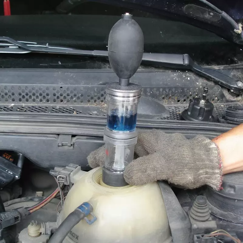 UpgradeEasy de usar combustão vazamento tester kit co2 fluido cabeça junta teste carro