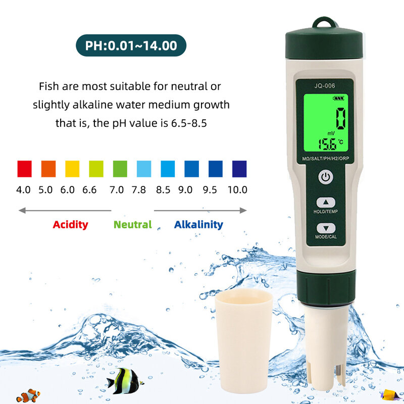 Polvo de calibración PH para piscina, herramienta de medición de precisión, solución tampón de calibración, 4,00, 4,01, 6,86, 9,18
