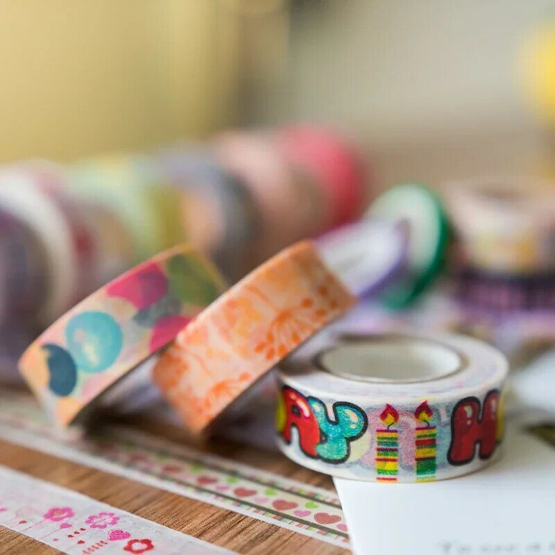 Kunden spezifisches Produkt beliebtestes kunden spezifisches leicht reiß bedrucktes Washi Tape für Feier dekorativ