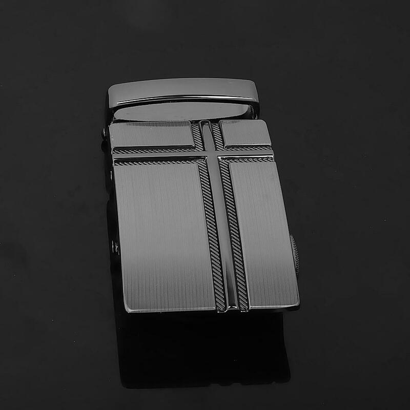 2pcs Moda Belt Buckle Apenas Deslize Automático Buckle Fit para 3.5cm Cinto Cintura