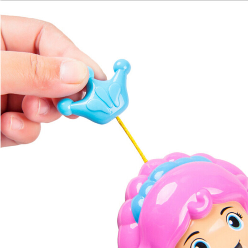 Nuovo giocattolo da bagno simpatico orologio da sirena Dabbling galleggiante nuoto avvolto gioco d'acqua Cartoon educativo apprendimento giocattoli da bagno