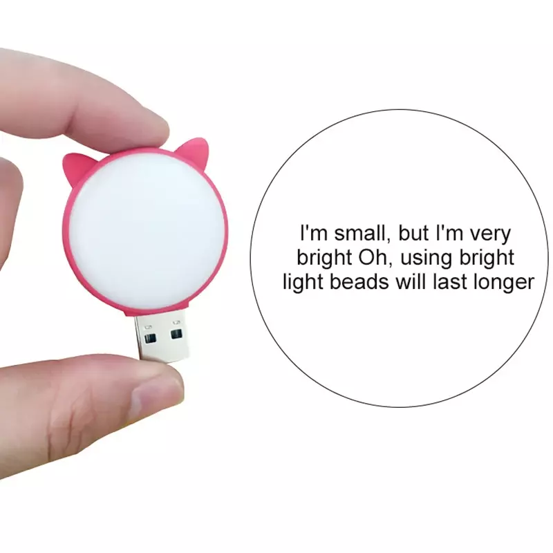 Portable Light USB Small Night Light LED Intelligent Voice Control Lamp  Cute Cat And Sunflower Mini Light Bedroom Decor