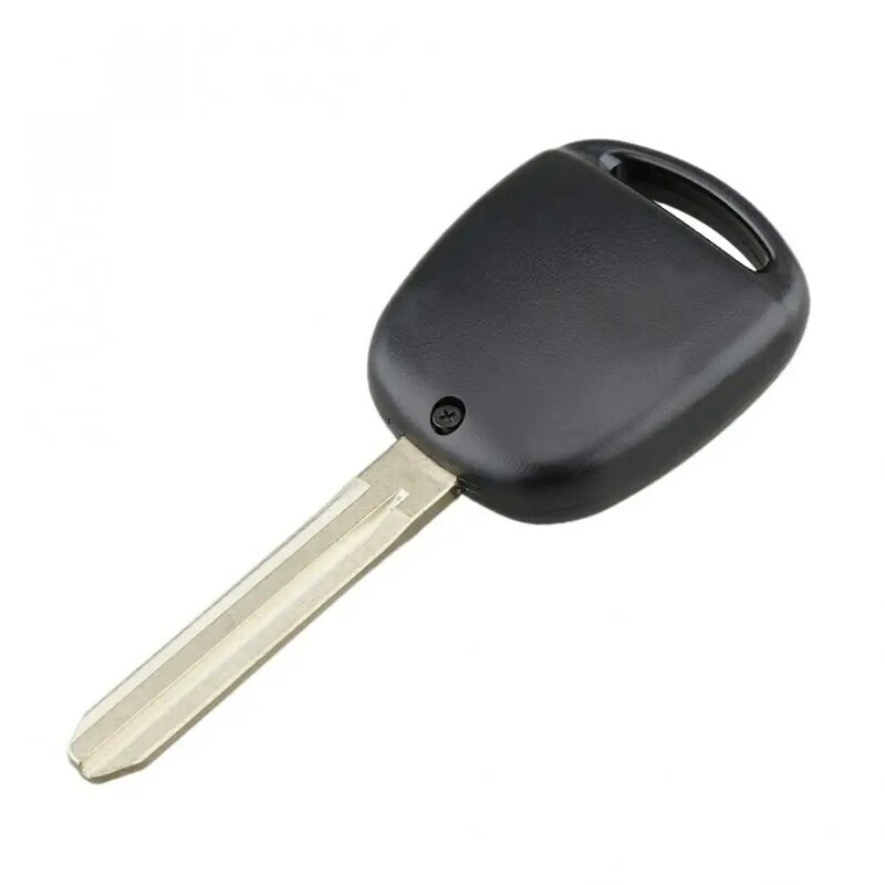 อะไหล่ปลอกกรอบกุญแจรีโมทรถยนต์2ปุ่มอุปกรณ์กุญแจรถยนต์เหมาะสำหรับโตโยต้าที่มีใบมีด TOY43