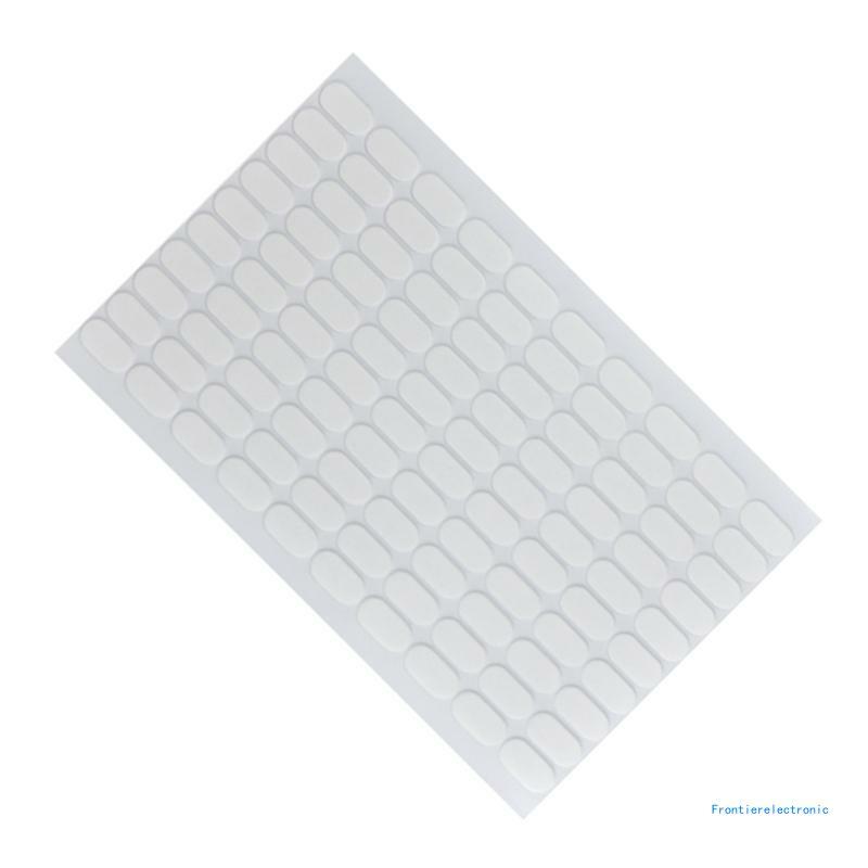 100 peças adesivos adesivos transparentes dupla face ponto transparente massa pegajosa dropshipping