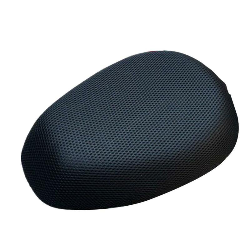 Motorcycle Cushion Net Cover 3d Mesh Fabric Anti-skid Pad Cover Summer Covers Scooter Electric Bike Breathable E5p8