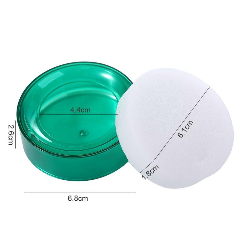 Teller Accounting Wet Hand Device Treasurer Office Casher Finger Wetted Tool Money Counting Tool Round Case Finger Wet Device