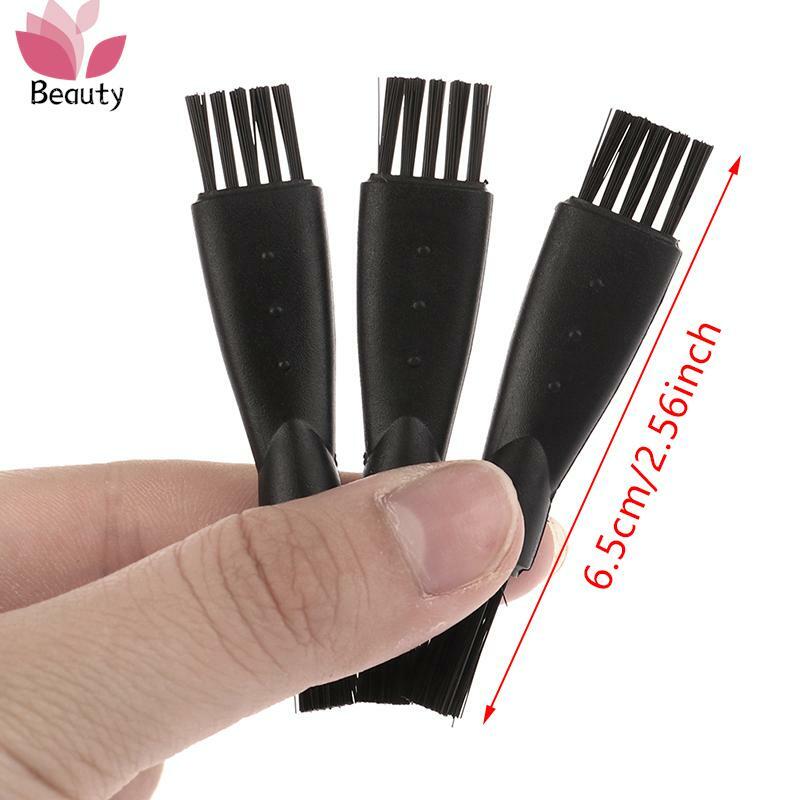 1pcs Mens Shaver Accessory Razor Brush Hair Remover Cleaning Tool Black Plactic Replacement Head Hair Shaving Tools