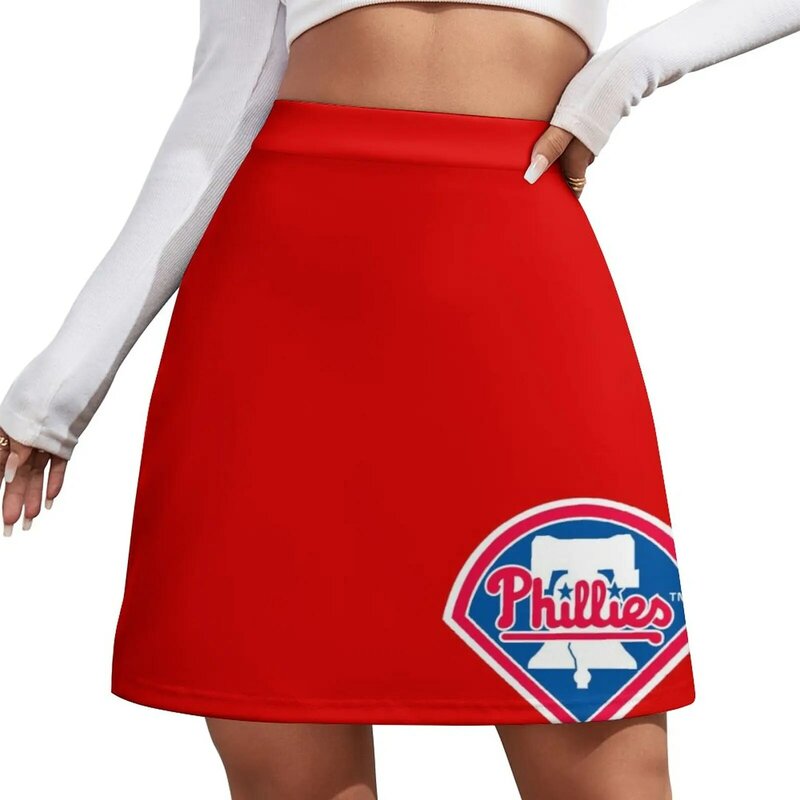 Phillies-minifalda de ciudad para mujer, falda para baile de graduación