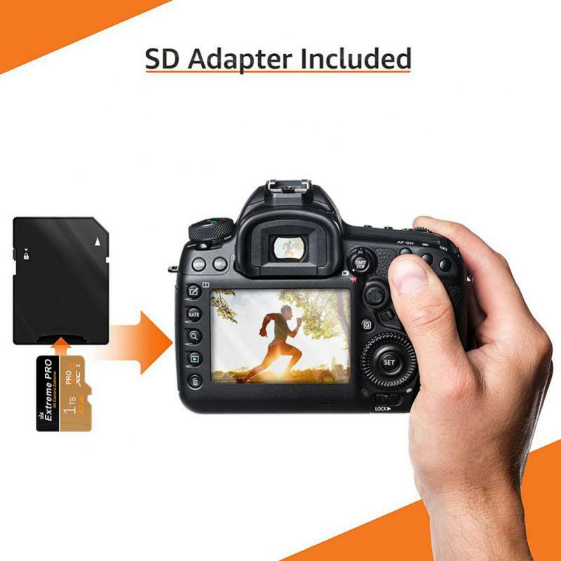 2TB 1TB SD Card 512GB 4K ไมโครการ์ดความจำ128GB 256GB 1TB แฟลชการ์ด MINI SD Class10ความเร็วสูงสำหรับโทรศัพท์มือถือ/พีซี/กล้อง