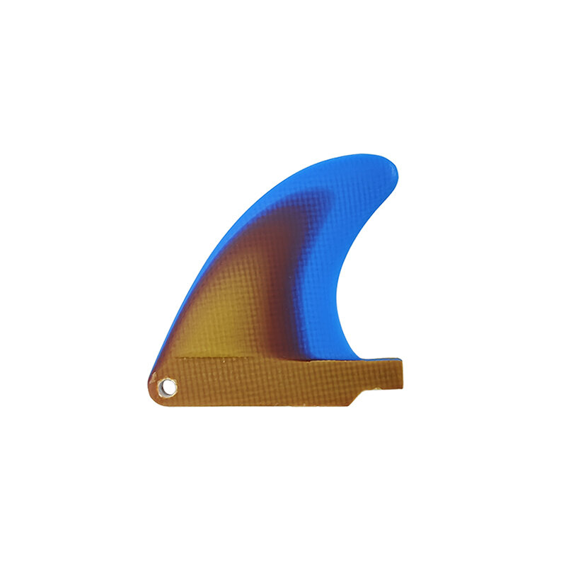 Portachiavi in fibra di vetro UPSURF Mini tavola da surf Fin 10 pz/set Blue-Orange Gradient Key Chian Surfing Gift accessori chiave