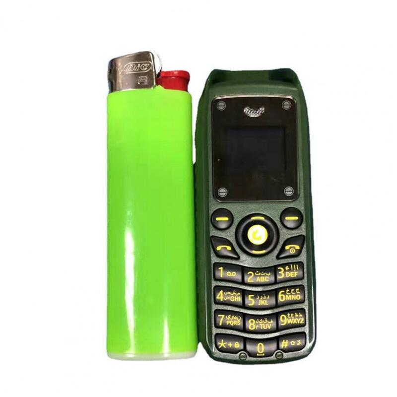 B25 ponsel Keypad modis 72 jam, ponsel siaga layar kecil GSM 2G slot kartu ganda, kunci Mini komunikasi sinyal ponsel