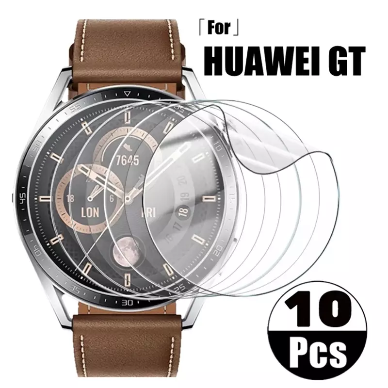 Película de hidrogel de TPU suave para Huawei Watch GT3 GT2 46/42mm GT3Pro 43mm, Protector de pantalla para Huawei GT CYBER GT3 SE, nuevo, sin vidrio