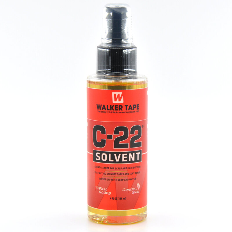 Spray per la rimozione della colla per parrucca C-22 colla per la rimozione degli adesivi del nastro dell'importatore spray liquido per parrucca in pizzo 4oz 118ml