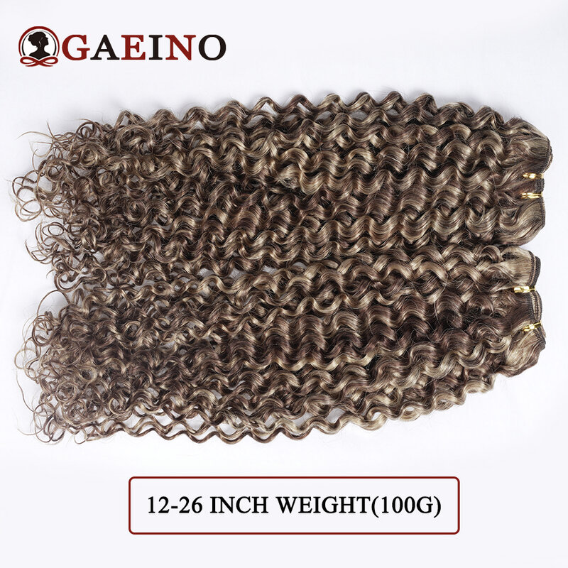 P4/27 ludzkie włosy doczepiane 100G perwersyjne kręcone brazylijskie naturalne wiązki ludzkich włosów szyte w podwójne pasma dla kobiet 12-26 Cal