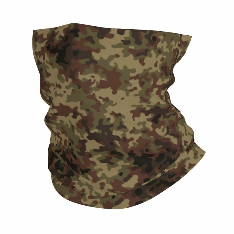 Camouflage Camo Bandana Neck ghetta stile militare Balaclavas Wrap sciarpa fascia multifunzionale in esecuzione per le donne antivento